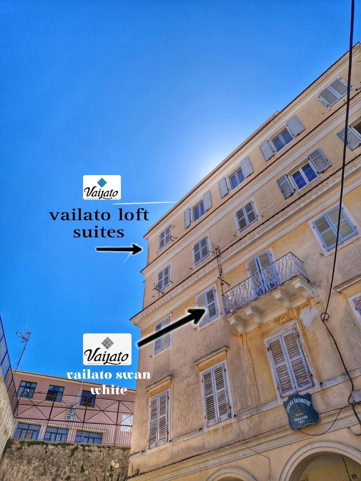 Vailato Swan White Suite Corfu  Ngoại thất bức ảnh